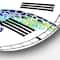 Designart 'Sea Turtle Oversized Cottage Wall Clock